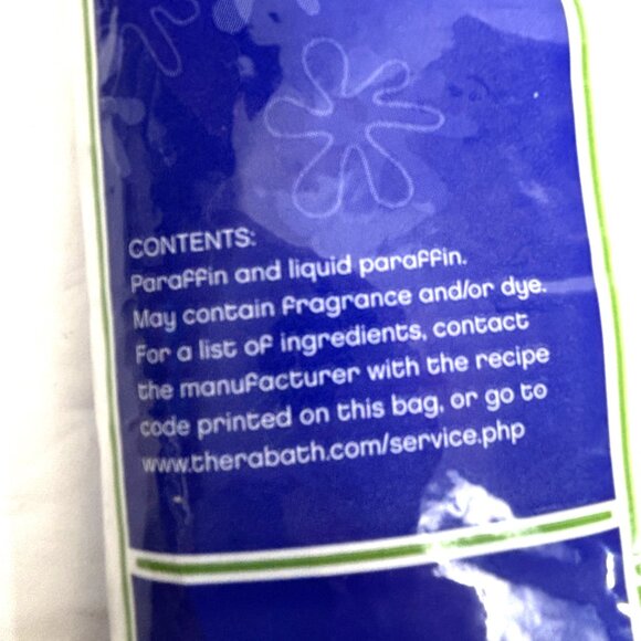 Therabath paraffin Bundle Three 1 lb. ScentFree– Hypoallergenic Bags  NWT - Picture 4 of 6